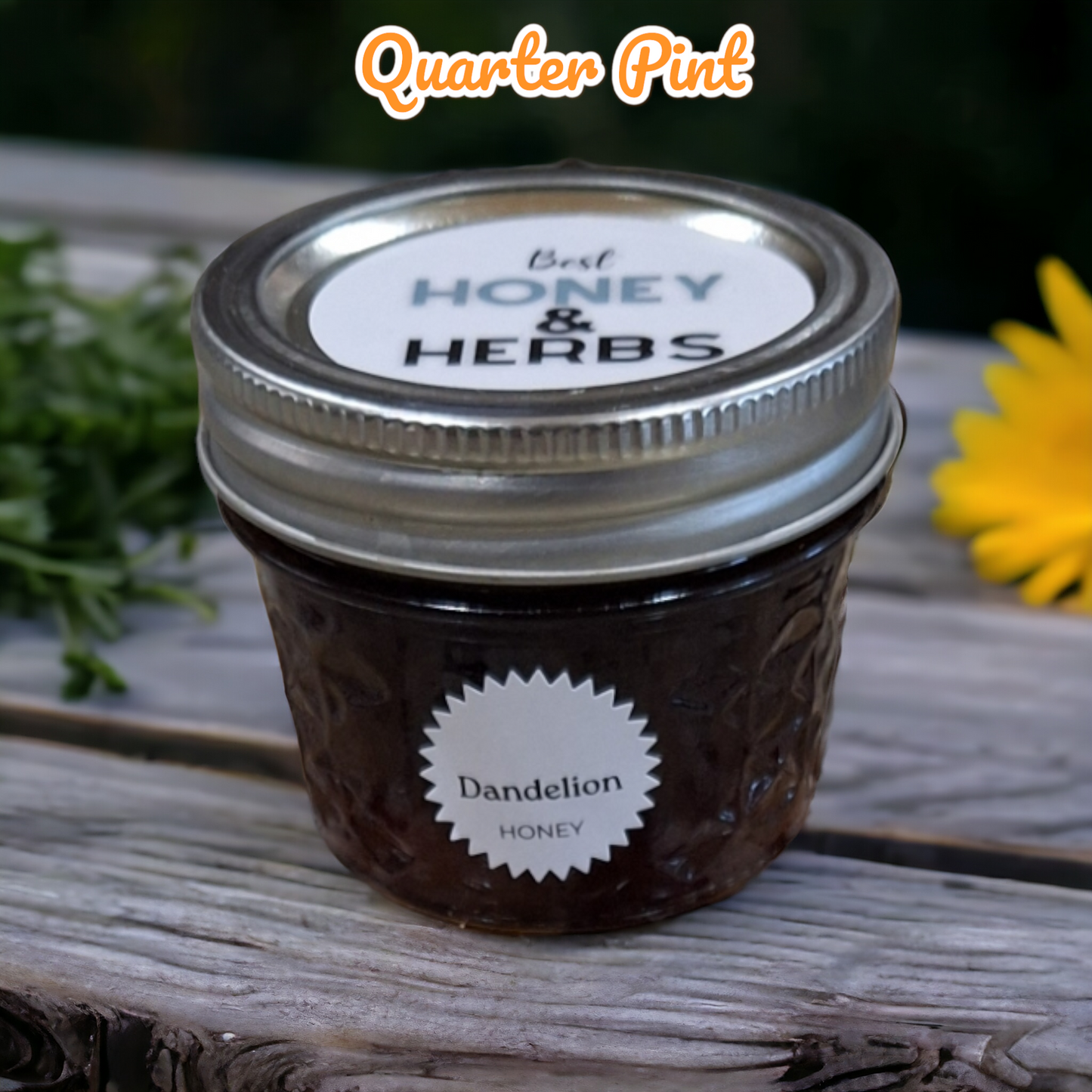 Dandelion Infused Honey