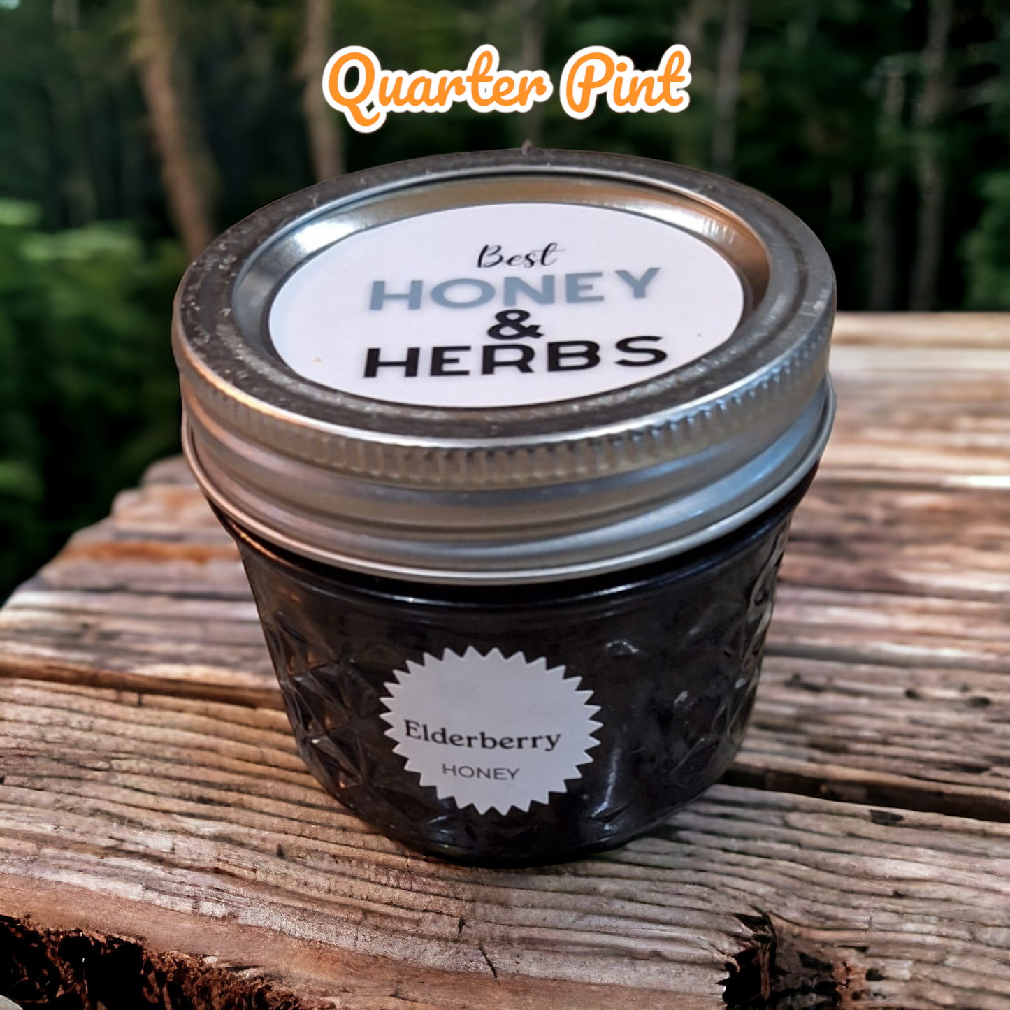 Elderberry Infused Honey