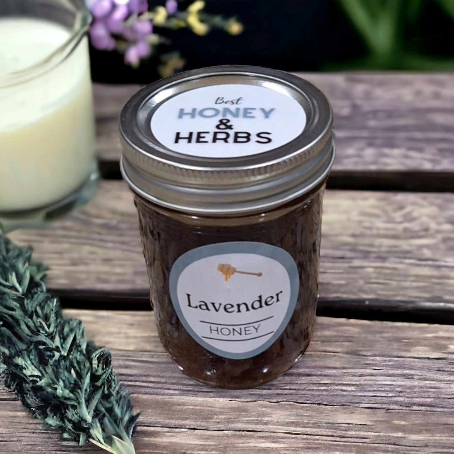 Lavender Infused Honey