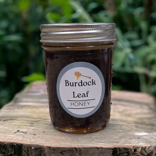 Burdock Leaf Infused Honey