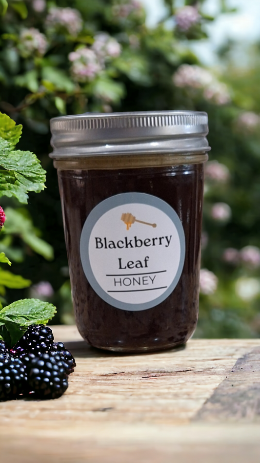 Blackberry Leaf Infused Honey