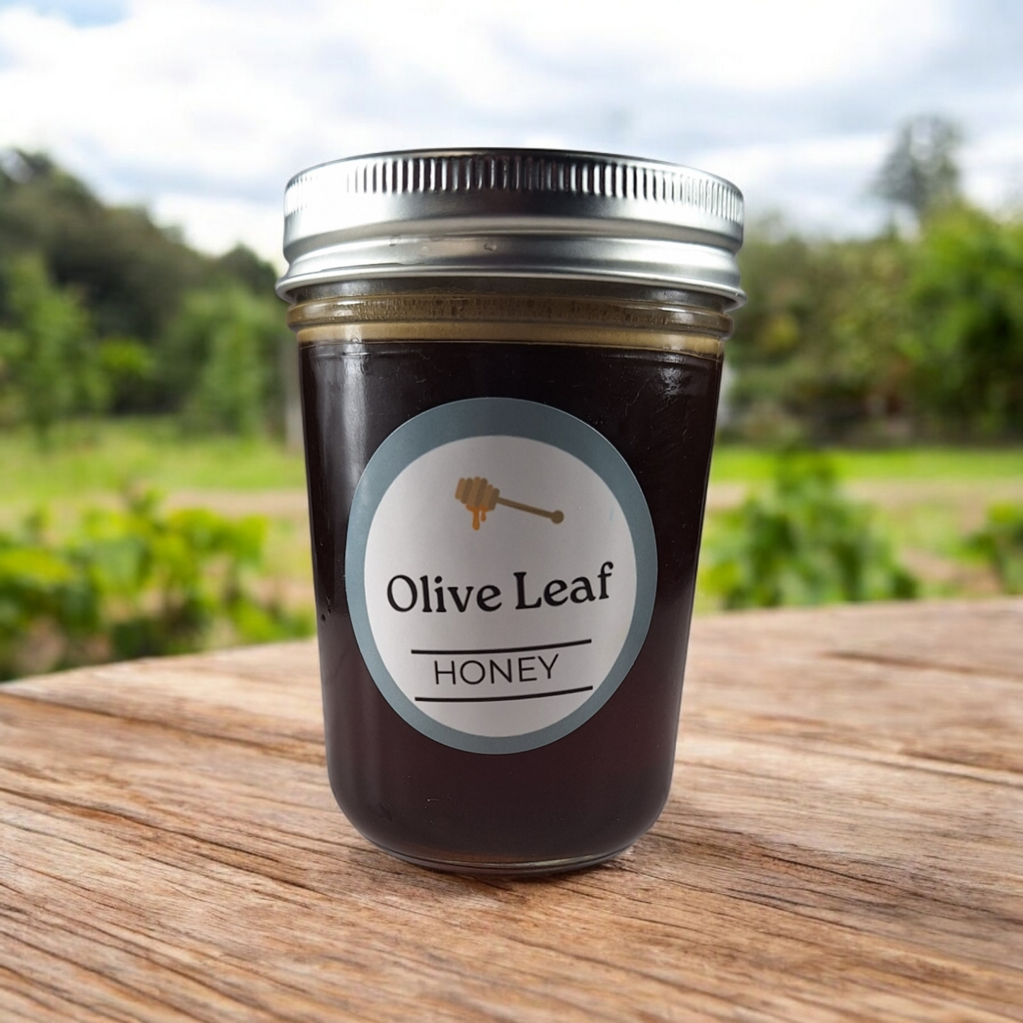 Olive Leaf Infused Honey