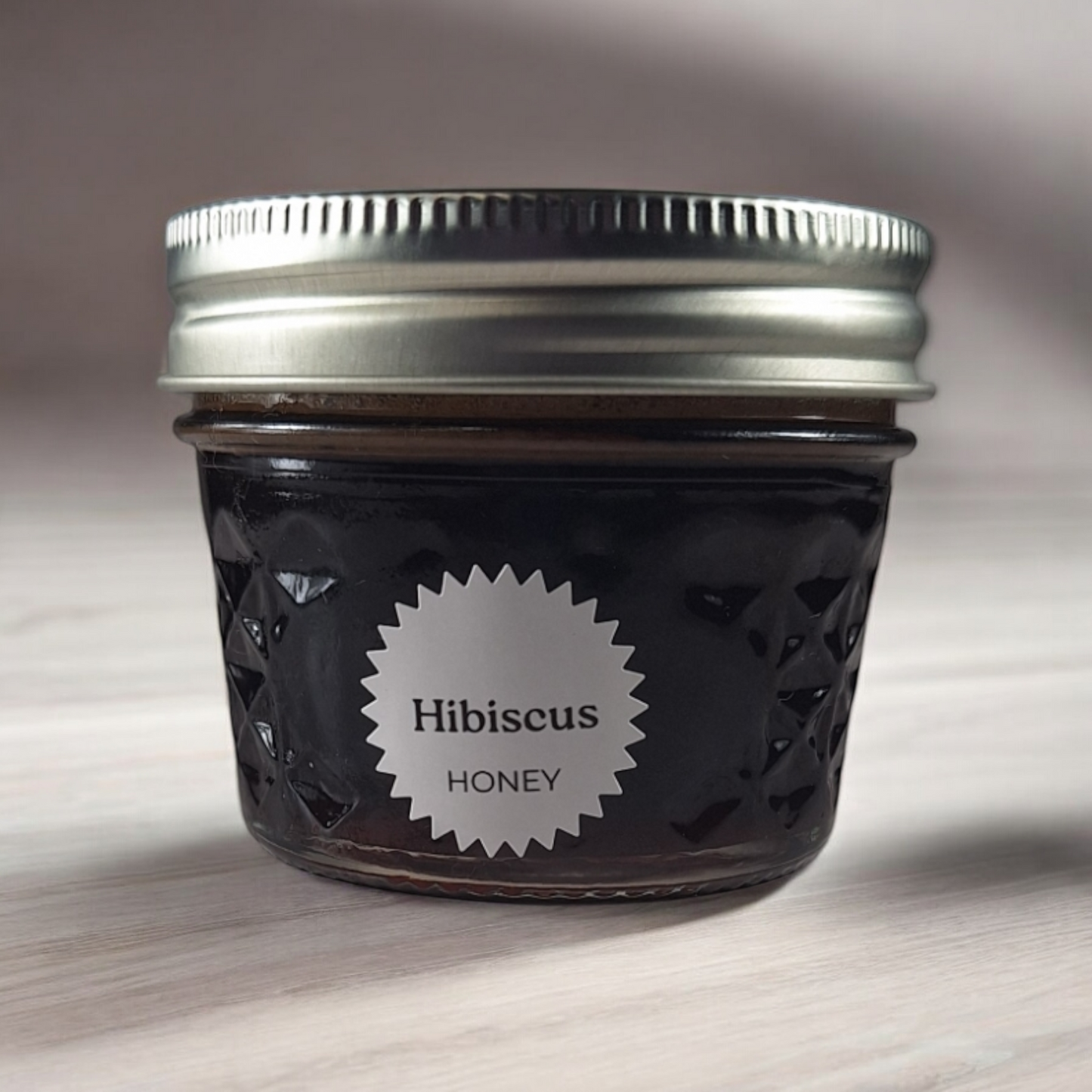 Hibiscus Infused Honey