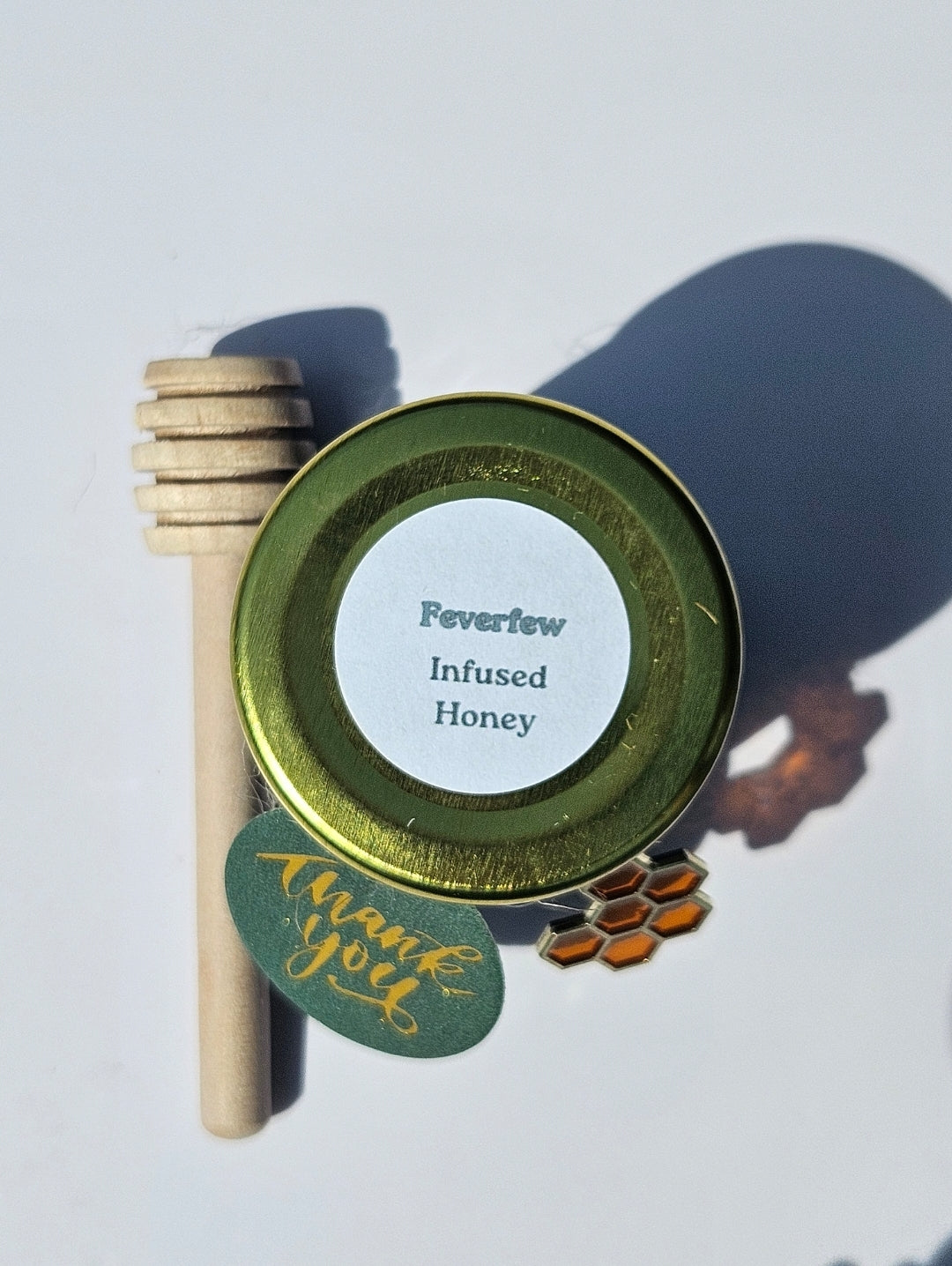 Fever Who – Feverfew-Infused Honey