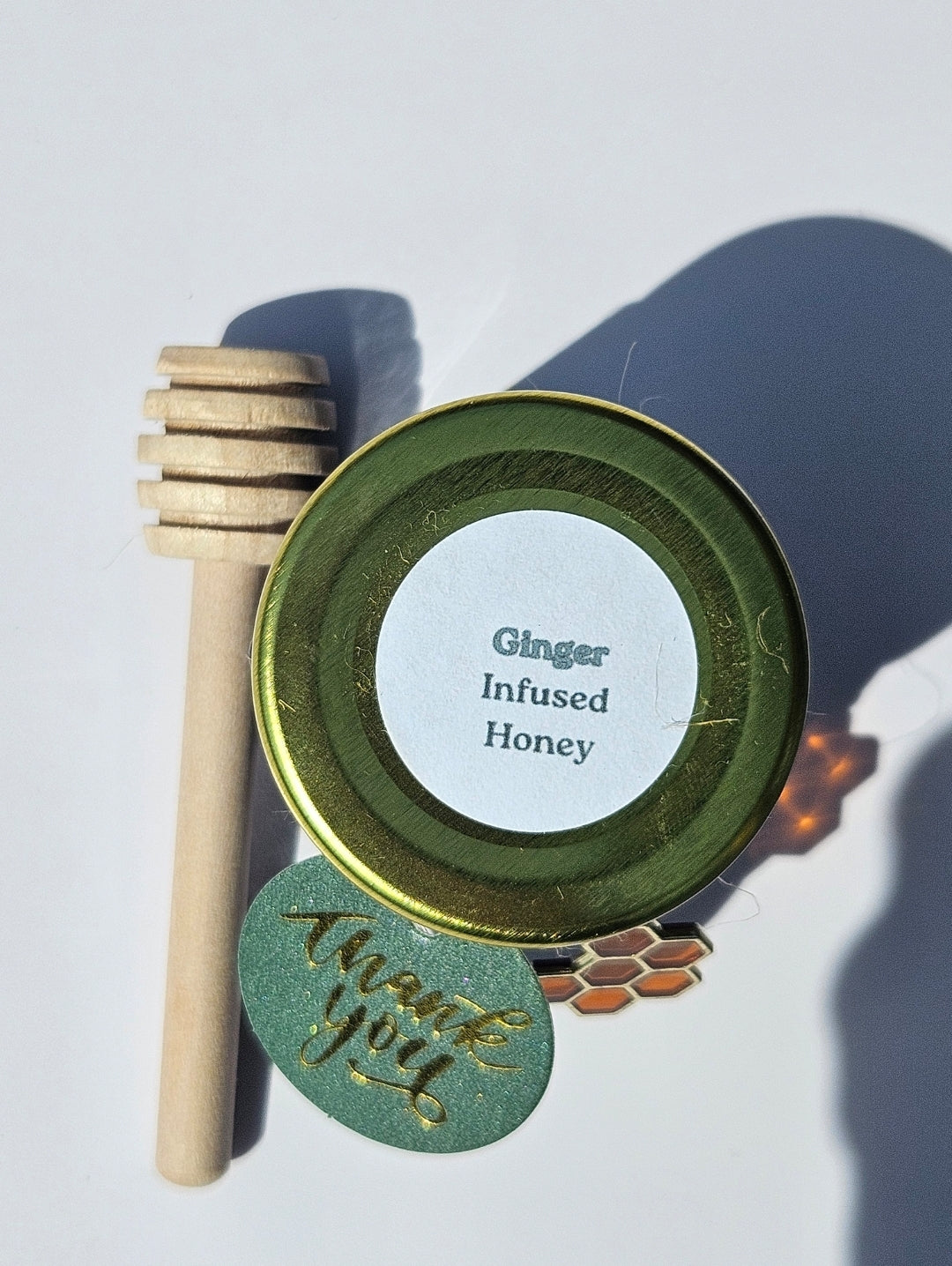 Fire Root – Ginger-Infused Honey