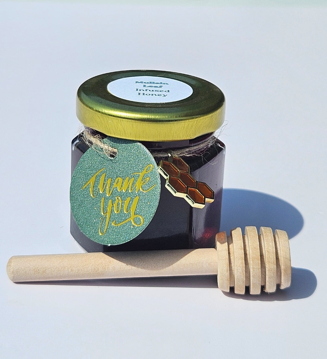 Breathe & Bee – Mullein Leaf-Infused Honey