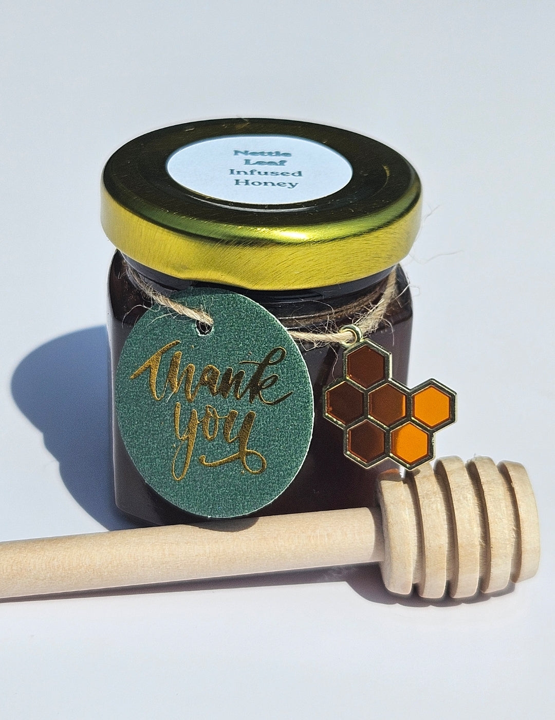 Green Grit – Nettle Leaf-Infused Honey