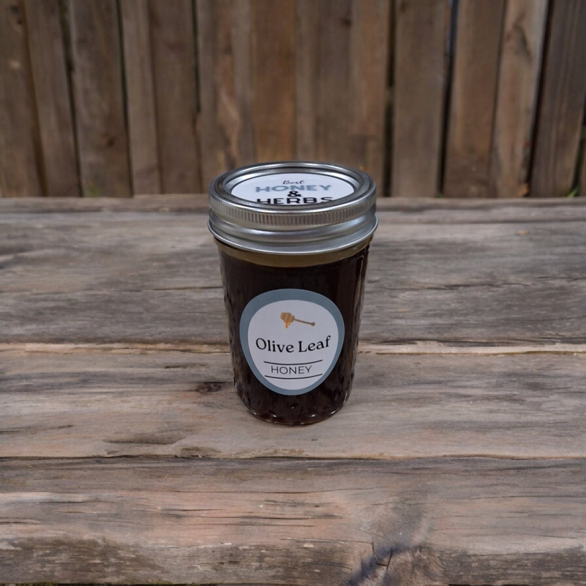 Olive Leaf Infused Honey