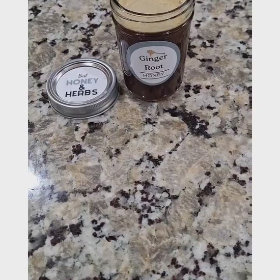 Ginger Root Infused Honey