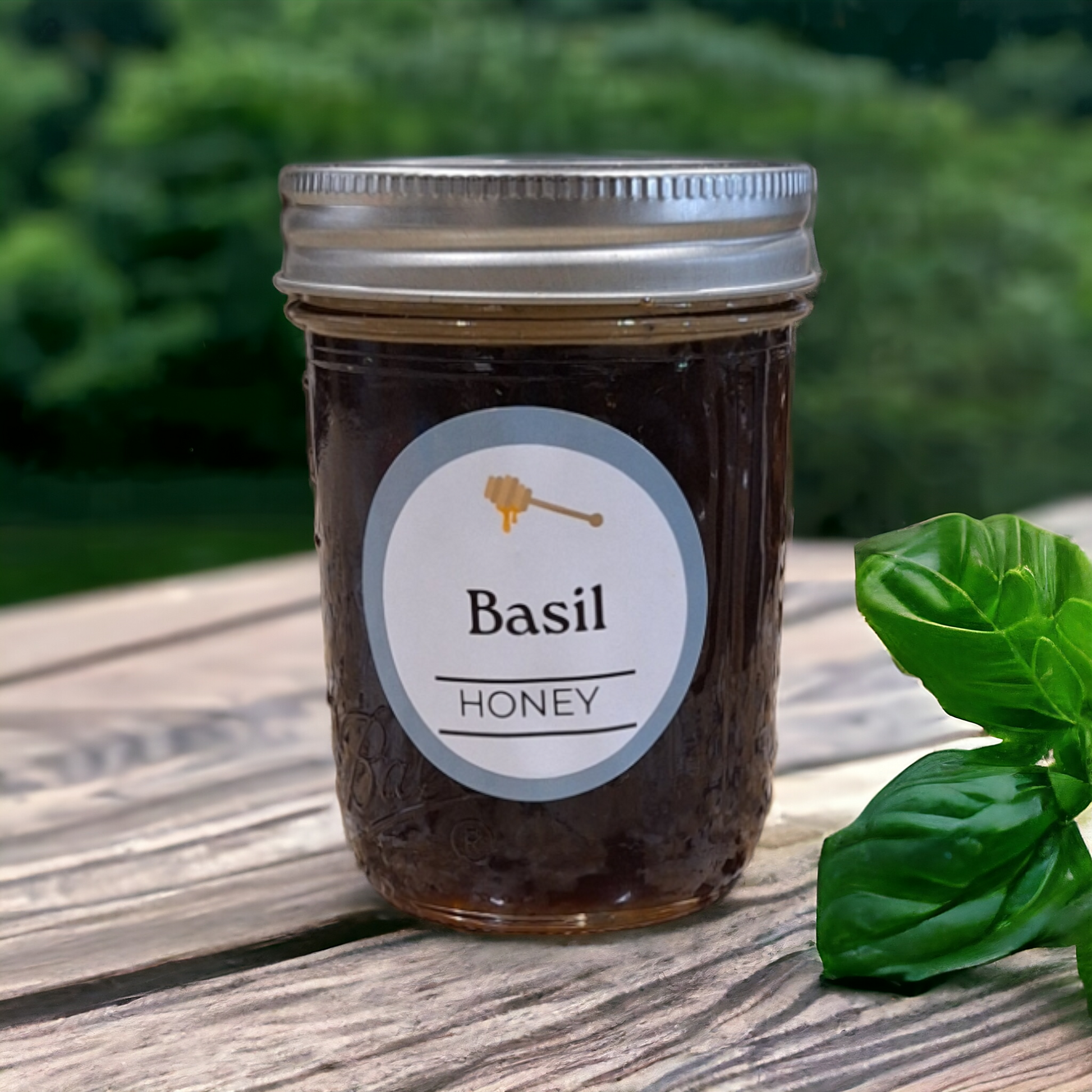 Basil Infused Honey Best Honey and Herbs